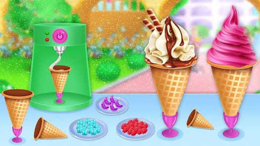 Ice Cream Cone Icecream Maker APK screenshot 1