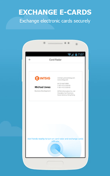 CamCard Free - Business Card R APK screenshot 1