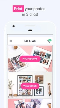 LALALAB prints your photos, photobooks and magnets APK screenshot 1