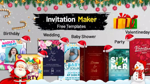 Party Invitation Card Maker APK screenshot 1