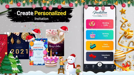 Party Invitation Card Maker APK screenshot 1