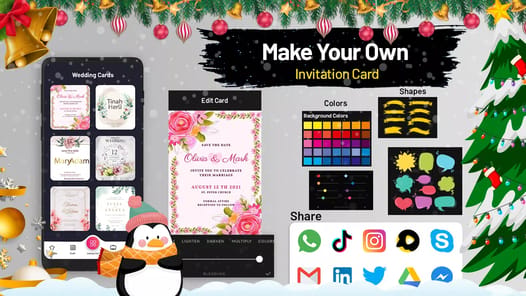 Party Invitation Card Maker APK screenshot 1