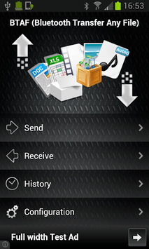 Bluetooth Transfer Any File APK screenshot 1