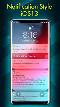 Launcher iOS 13 APK screenshot 1