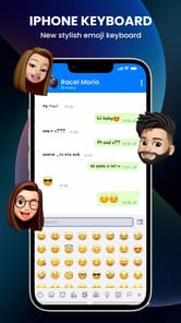 iPhone Keyboard APK screenshot 1