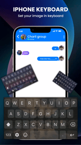 iPhone Keyboard APK screenshot 1