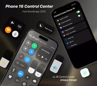 Control Center Phone 16 APK screenshot 1