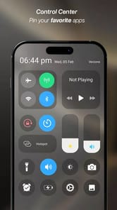 Control Center Phone 16 APK screenshot 1