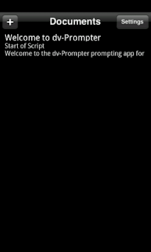 dv Prompter APK screenshot 1 dv Prompter APK screenshot 1