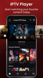 Xtream IPTV Player APK screenshot 1