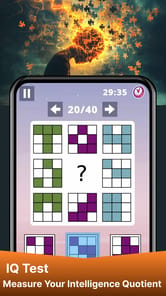 IQ Test: Logic brain training APK screenshot 1