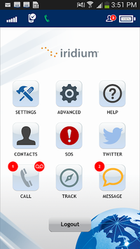 Iridium GO! APK screenshot 1