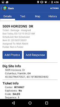 irth UtiliSphere APK screenshot 1 irth UtiliSphere APK screenshot 1