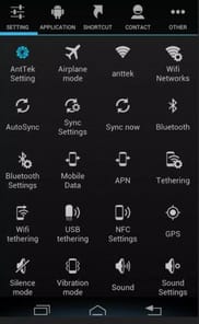 Settings App APK screenshot 1