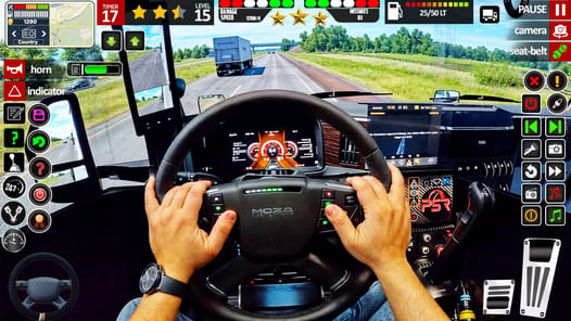 Real Truck Driving: Truck Game APK screenshot 1