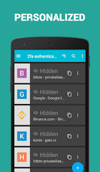 2FA Authenticator app APK screenshot 1