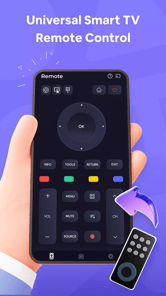 Universal TV Remote Control APK screenshot 1
