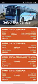 MSRTC Bus Reservation APK screenshot 1
