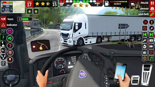 US Truck City Transport Sim 3D APK screenshot 1