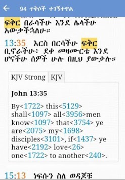 Iota Amharic Bible APK screenshot 1