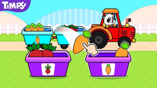 Timpy Kids Animal Farm Games APK screenshot 1