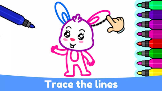 Kids Drawing & Coloring Games APK screenshot 1