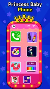 Timpy Baby Princess Phone Game APK screenshot 1