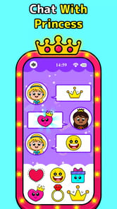 Timpy Baby Princess Phone Game APK screenshot 1