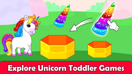 Unicorn Games for 2+ Year Olds APK screenshot 1