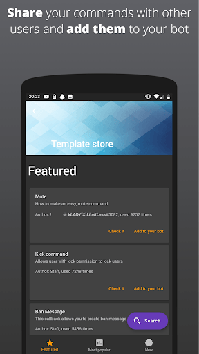 Bot Designer For Discord APK screenshot 1 Bot Designer For Discord APK screenshot 1