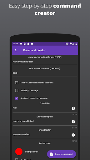 Bot Designer For Discord APK screenshot 1 Bot Designer For Discord APK screenshot 1