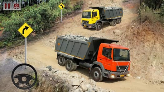 Asian Cargo Truck Simulator APK screenshot 1