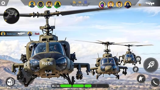 Gunship Battle Modern Warfare APK screenshot 1