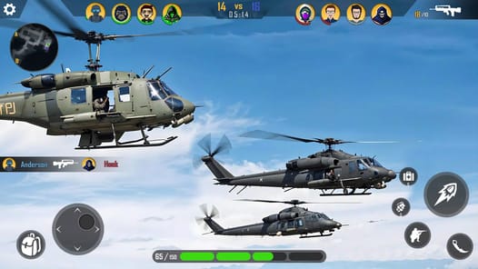 Gunship Battle Modern Warfare APK screenshot 1