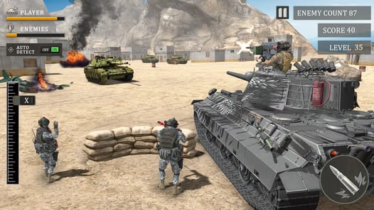 Tank Fury: Battle of Steels APK screenshot 1