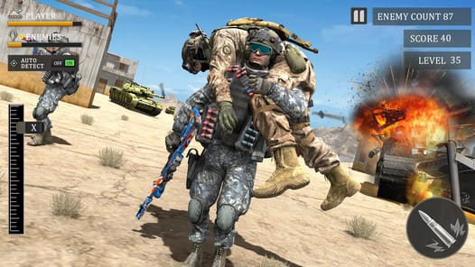 Tank Fury: Battle of Steels APK screenshot 1