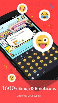 GO Keyboard - Cute Emojis, Themes and GIFs APK screenshot 1