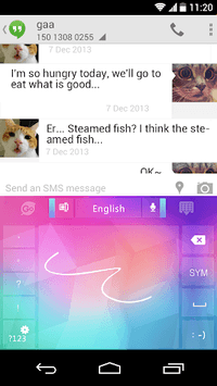 Chinese Handwriting Keyboard APK screenshot 1