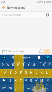 Swedish Keyboard APK screenshot 1