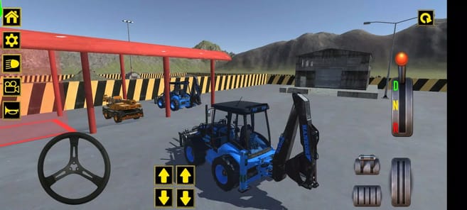 Excavator Jcb City Mission Sim APK screenshot 1