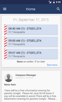 Compass School Manager APK screenshot 1