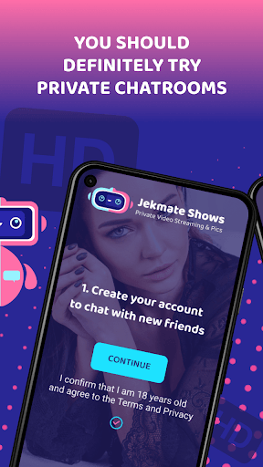 Jekmate Shows - Private Video Streaming & Pics APK screenshot 1 Jekmate Shows - Private Video Streaming & Pics APK screenshot 1