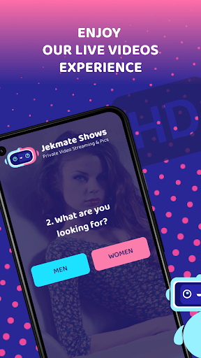 Jekmate Shows - Private Video Streaming & Pics APK screenshot 1 Jekmate Shows - Private Video Streaming & Pics APK screenshot 1