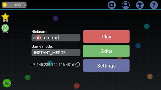 Blob io APK screenshot 1 Blob io APK screenshot 1