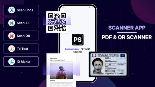 Scanner App - PDF & QR Scanner APK screenshot 1