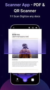 Scanner App - PDF & QR Scanner APK screenshot 1