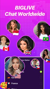 Random Live Video Chat-BigLive APK screenshot 1