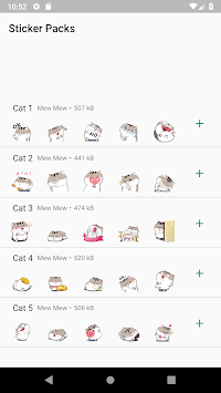 WAStickerApps Fat Cat Stickers APK screenshot 1 WAStickerApps Fat Cat Stickers APK screenshot 1