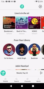 JioSaavn APK screenshot 1