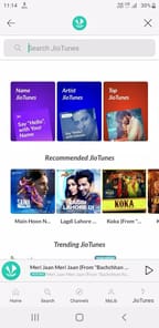 JioSaavn APK screenshot 1